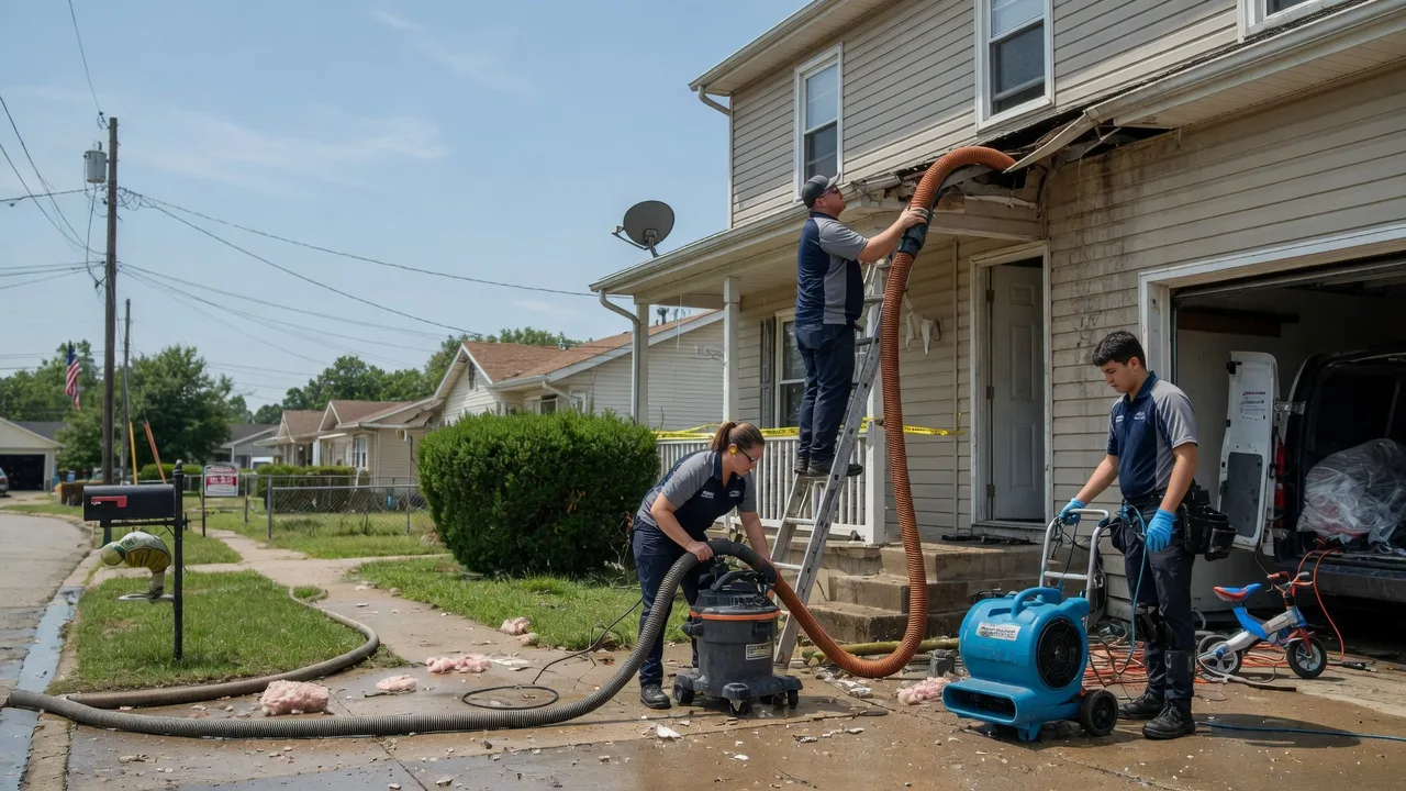 Water Damage Restoration in Greens Fork, IN near me